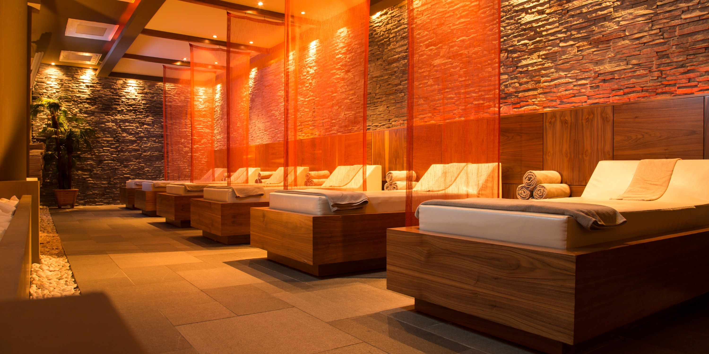 Spa treatment room